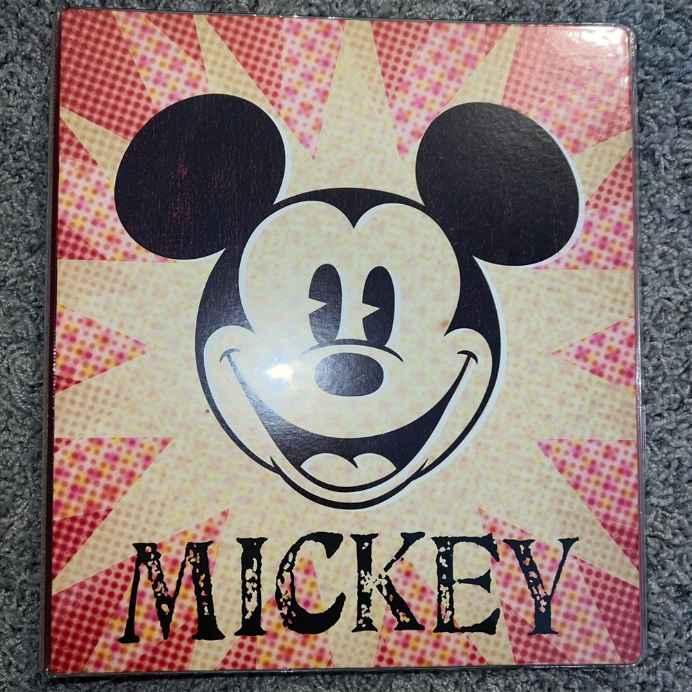 Disney Mickey Mouse Three-ring Binder || School Supplies